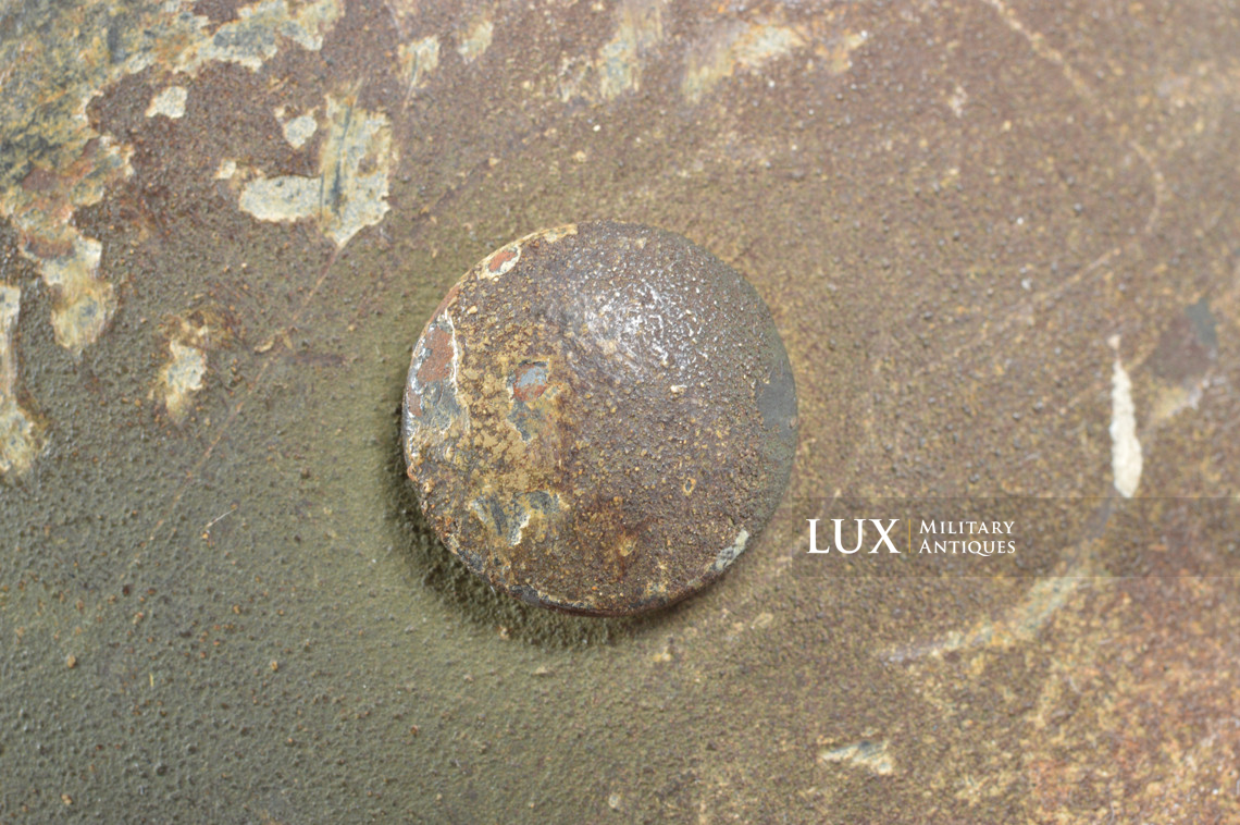 Unique casque allemand M35 camouflé trois tons, « Normandie » - photo 28