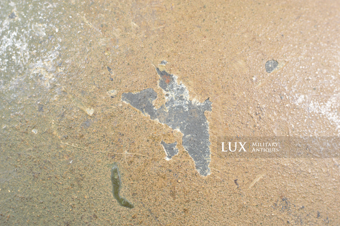 Unique casque allemand M35 camouflé trois tons, « Normandie » - photo 32