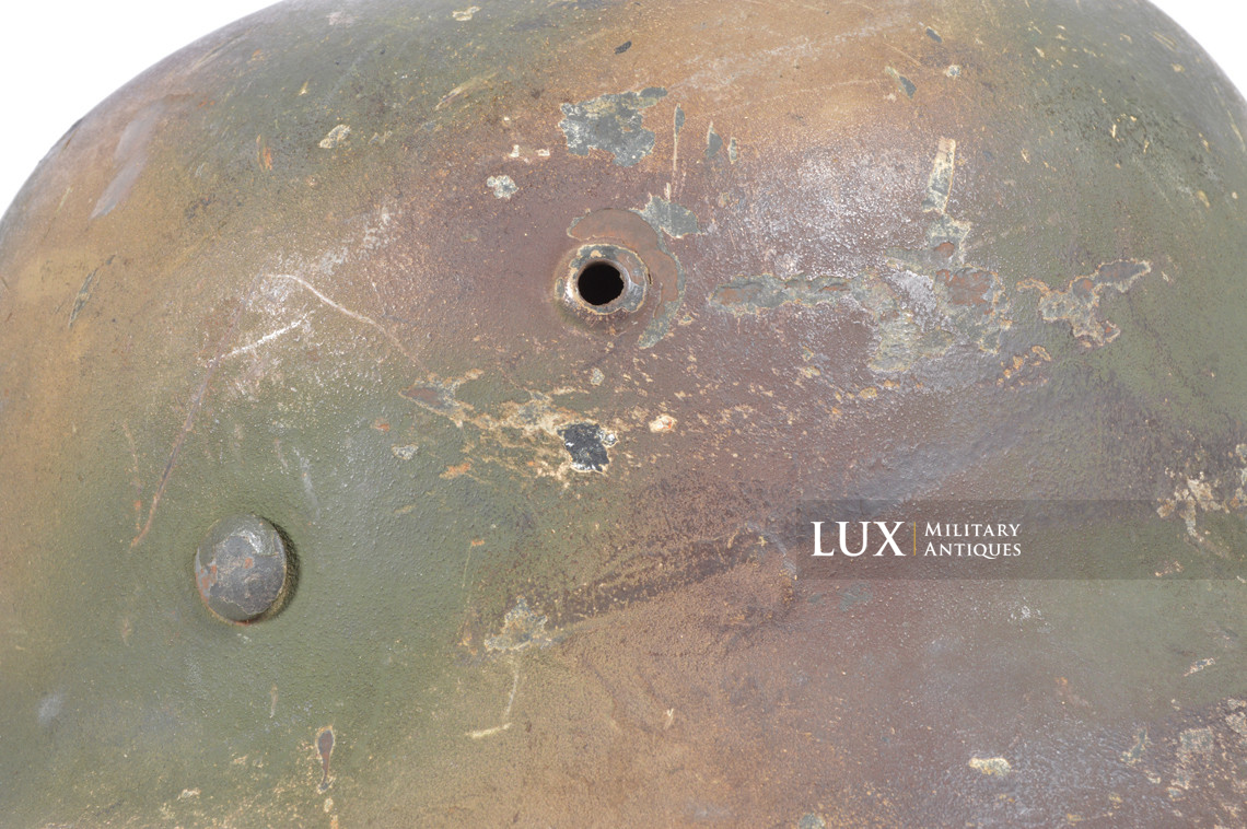 Unique casque allemand M35 camouflé trois tons, « Normandie » - photo 19