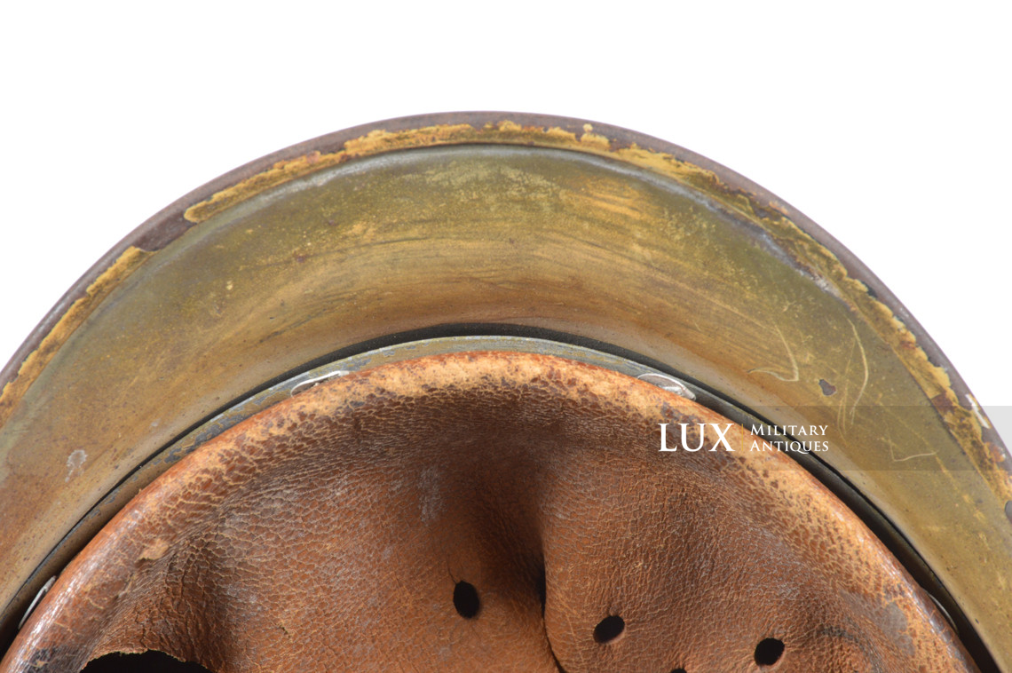 Unique casque allemand M35 camouflé trois tons, « Normandie » - photo 36