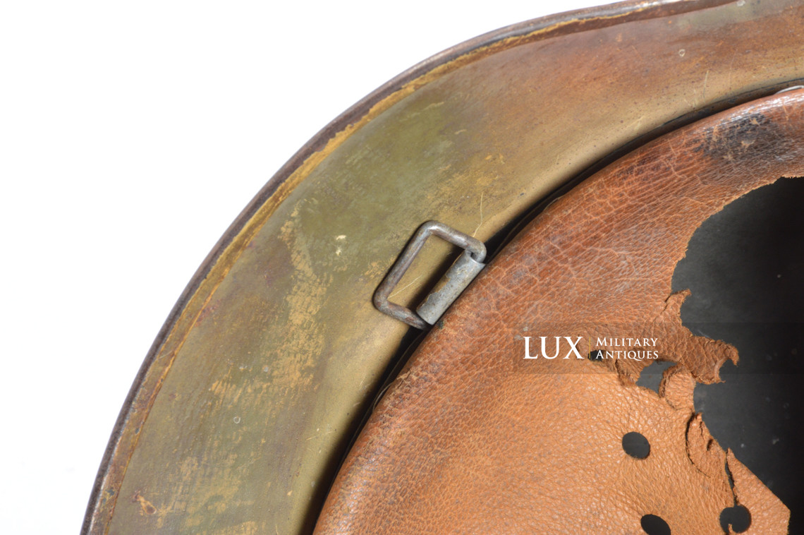 Unique casque allemand M35 camouflé trois tons, « Normandie » - photo 37