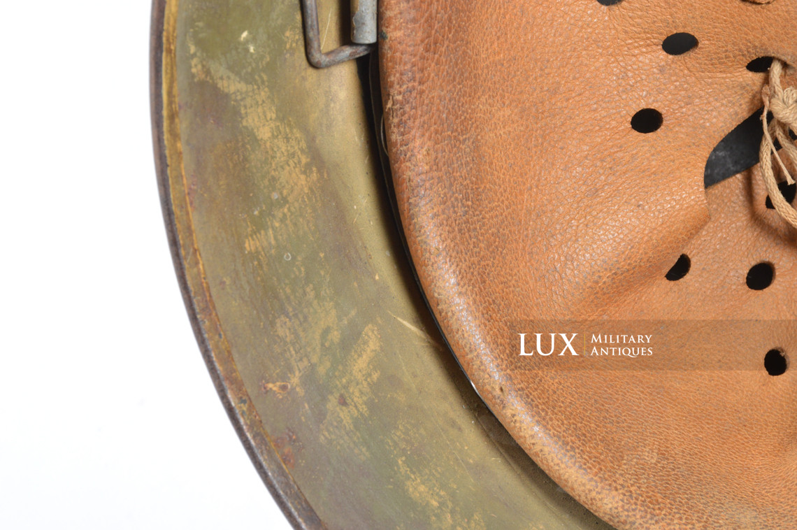 Unique casque allemand M35 camouflé trois tons, « Normandie » - photo 40