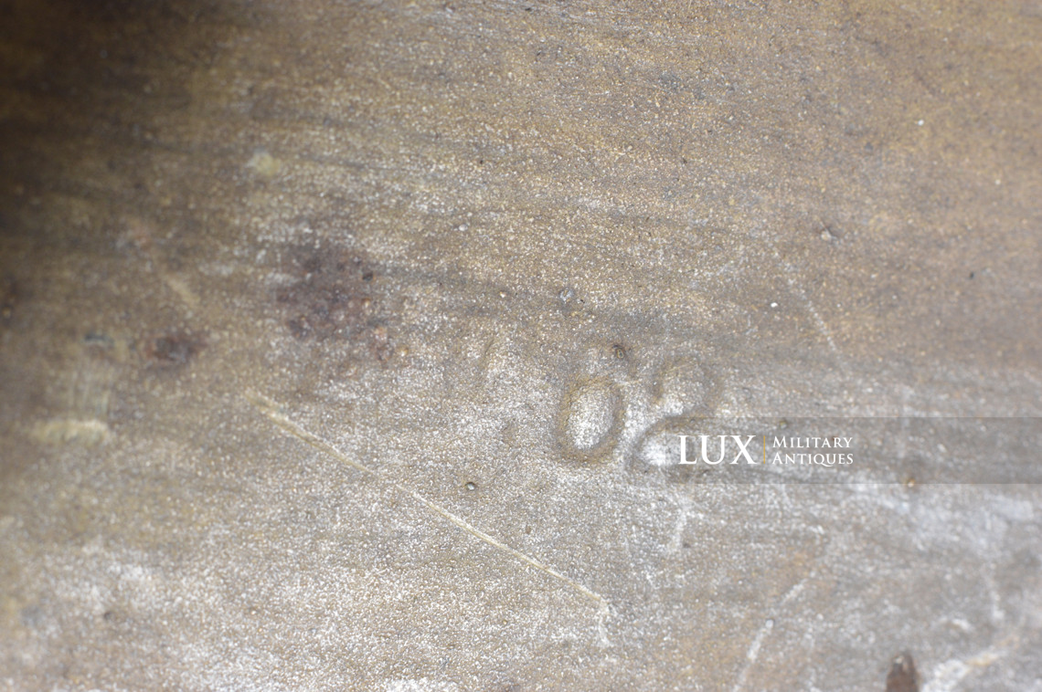 Unique casque allemand M35 camouflé trois tons, « Normandie » - photo 42