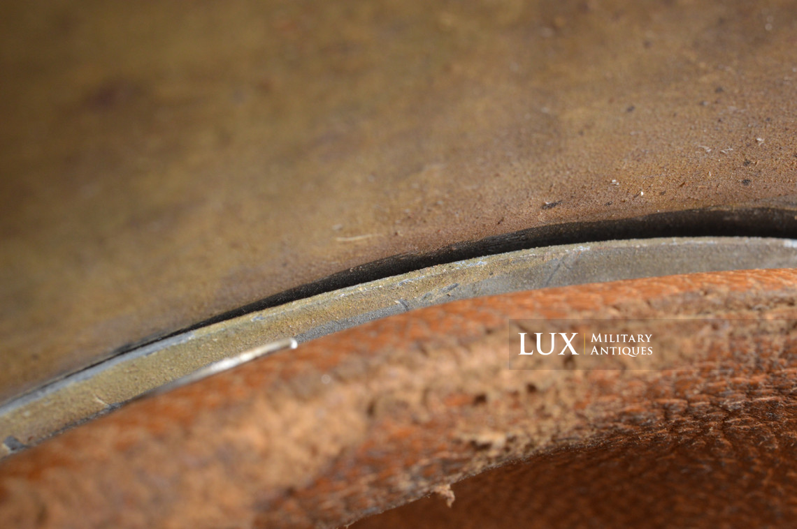 Unique casque allemand M35 camouflé trois tons, « Normandie » - photo 54