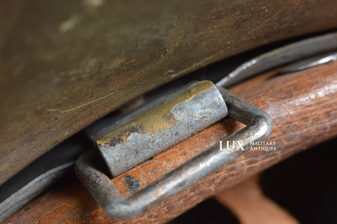 Unique casque allemand M35 camouflé trois tons, « Normandie » - photo 59