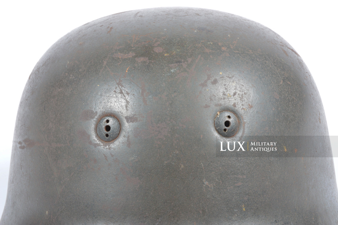 M38 Luftwaffe Paratrooper German Helmet, « ET68 » - photo 27