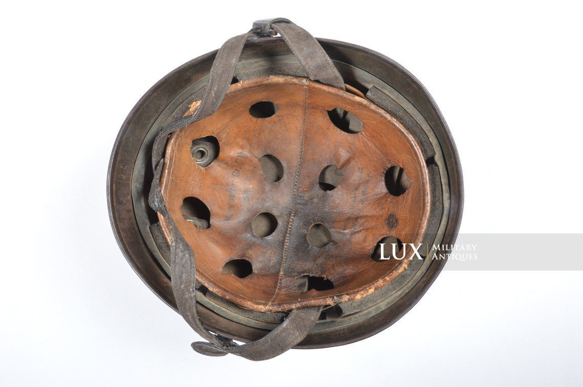 M38 Luftwaffe Paratrooper German Helmet, « ET68 » - photo 35