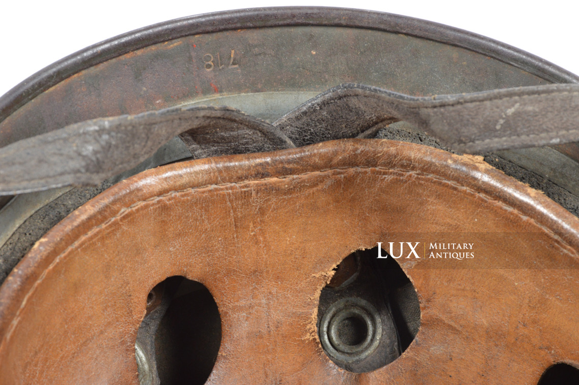 M38 Luftwaffe Paratrooper German Helmet, « ET68 » - photo 38