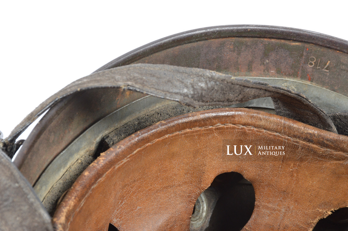 M38 Luftwaffe Paratrooper German Helmet, « ET68 » - photo 40