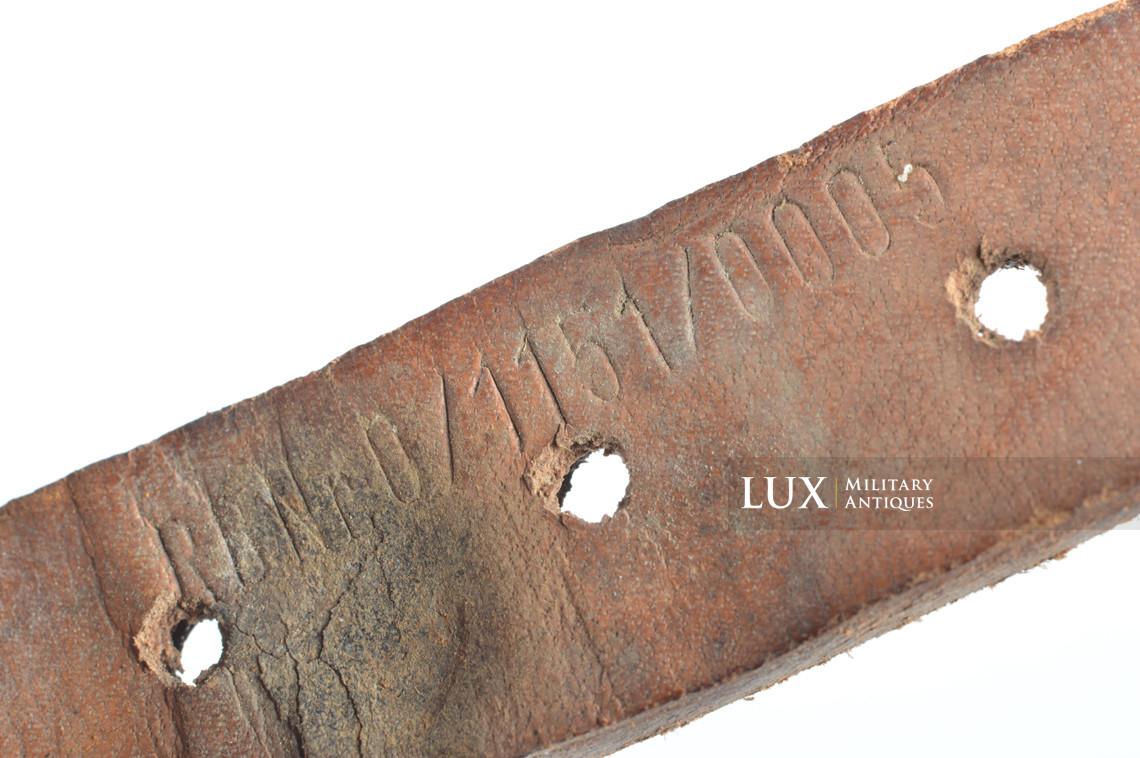 Late-war German helmet chinstrap, « RBNr. 0/1151/0005 » - photo 13