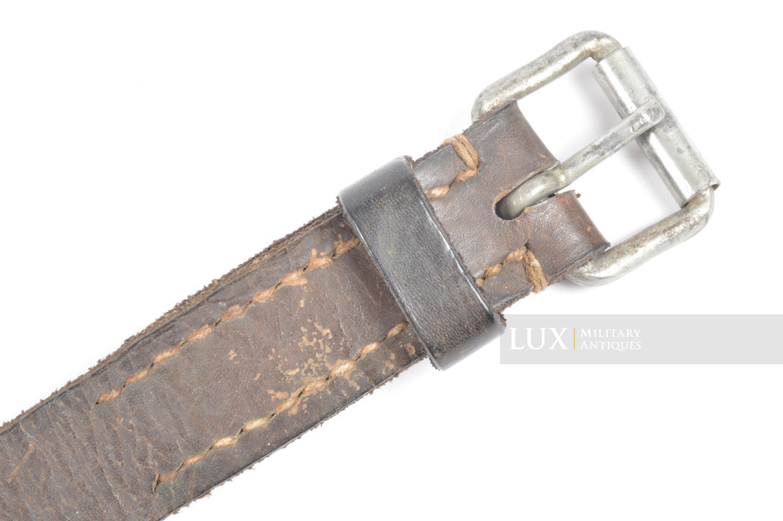 Rare système de transport du casque allemand en cuir - photo 25