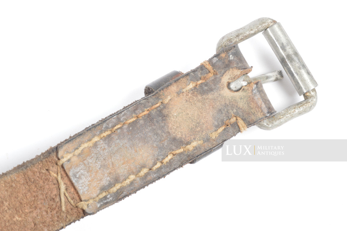 Rare système de transport du casque allemand en cuir - photo 26