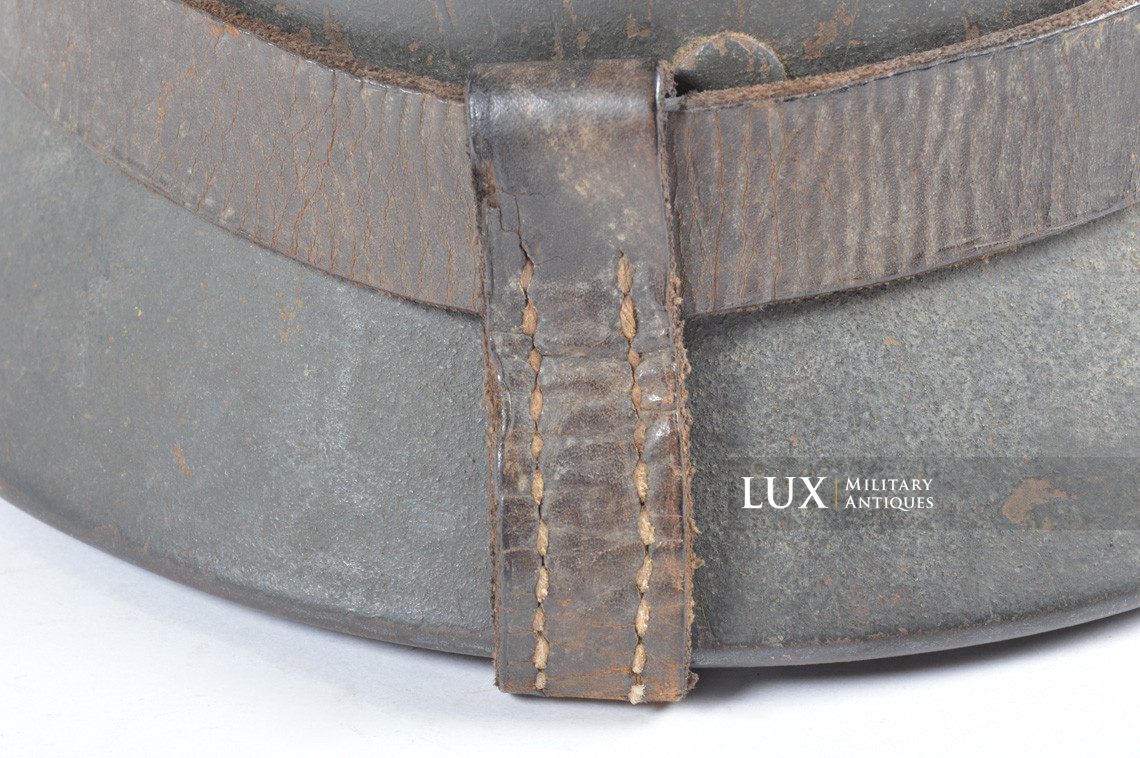 Rare système de transport du casque allemand en cuir - photo 19