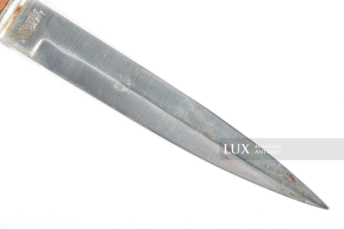 Couteau de combat Heer / Waffen-SS, « E&F HÖRSTER » - photo 12