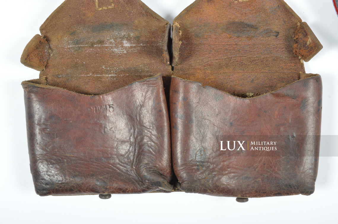 Porte-chargeurs G43/K43 en cuir brun du terrain, « cny45 » - photo 19