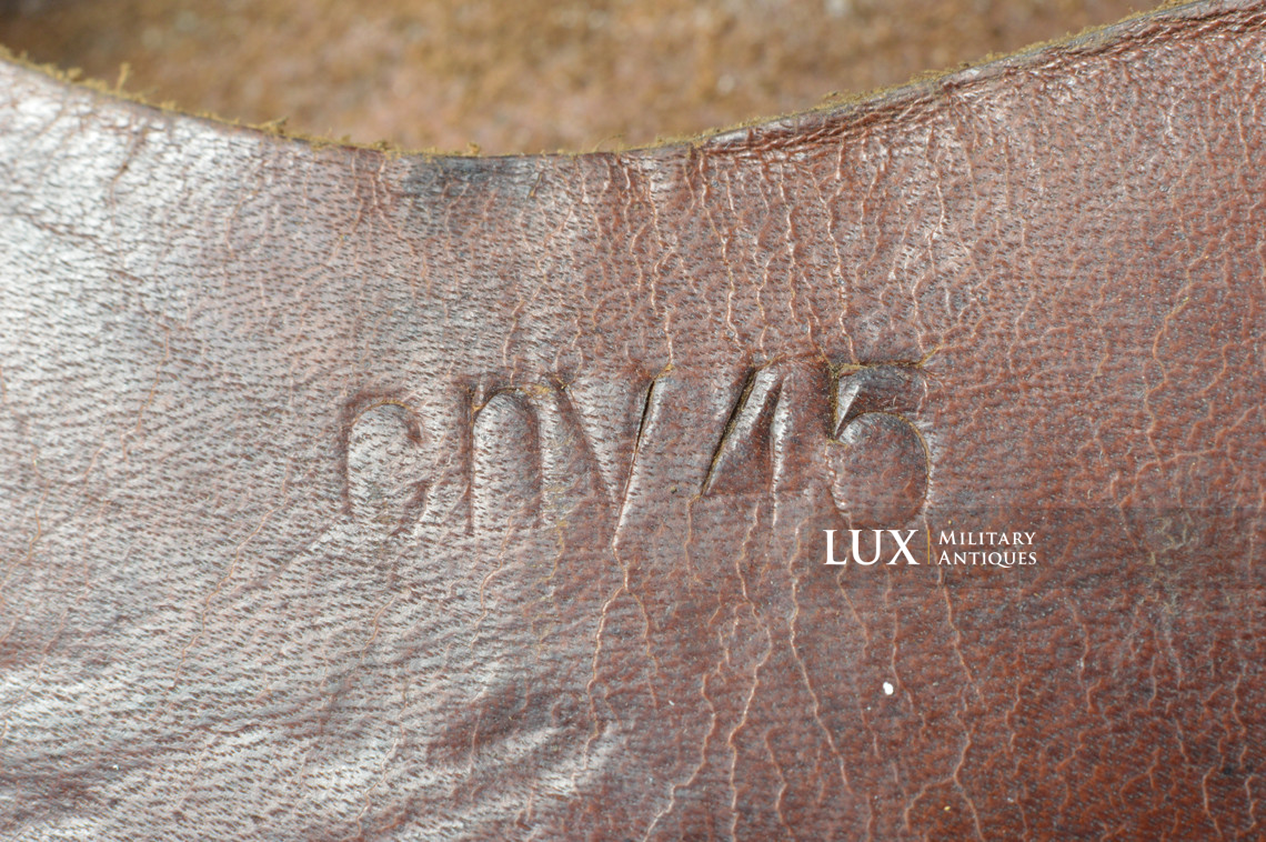 Porte-chargeurs G43/K43 en cuir brun du terrain, « cny45 » - photo 21
