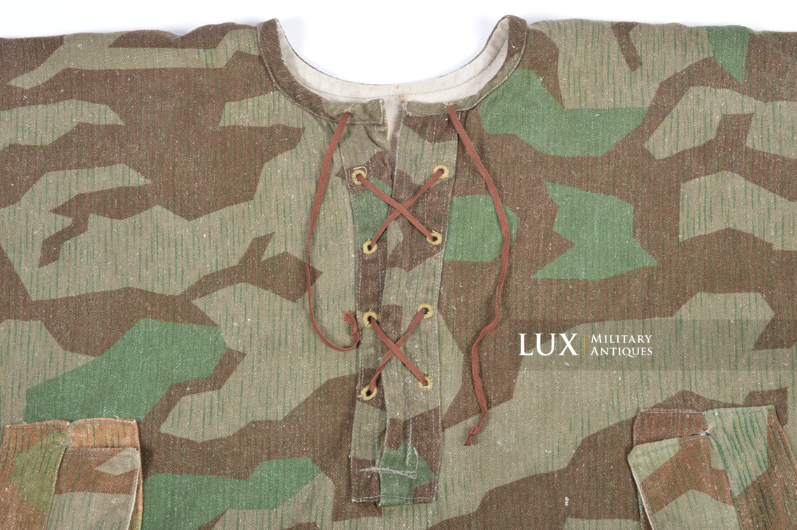 Unissued Heer splinter camouflage « HBT » combat smock , « Grossdeutschland » - photo 8