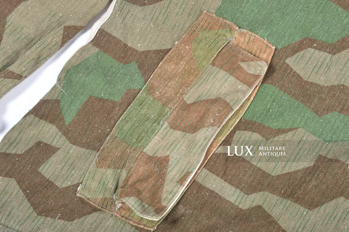 Unissued Heer splinter camouflage « HBT » combat smock , « Grossdeutschland » - photo 11
