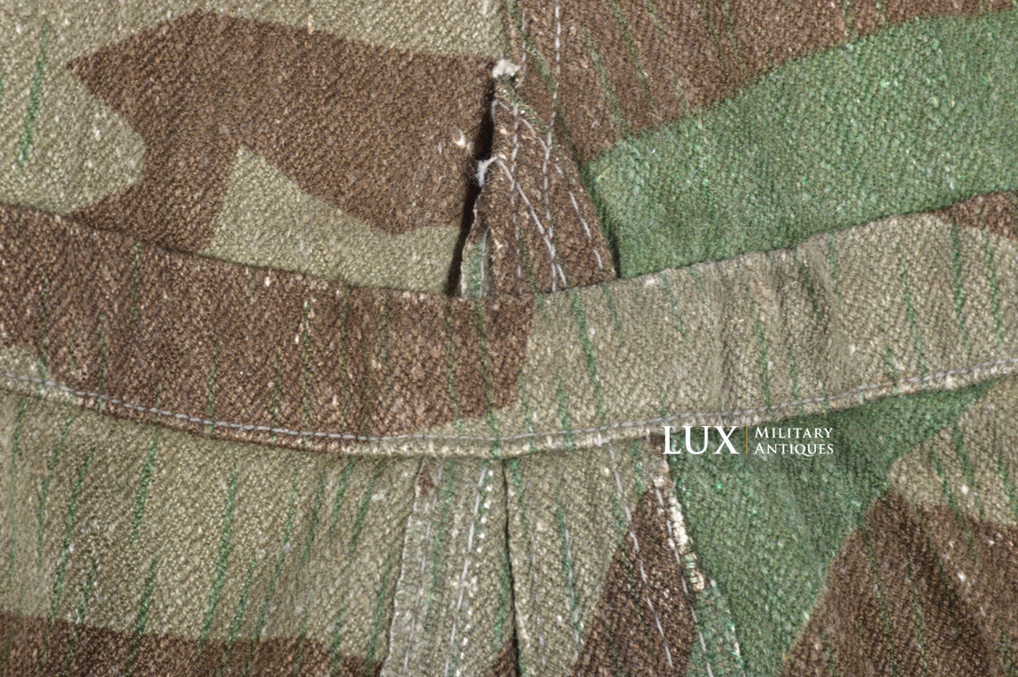 Unissued Heer splinter camouflage « HBT » combat smock , « Grossdeutschland » - photo 24