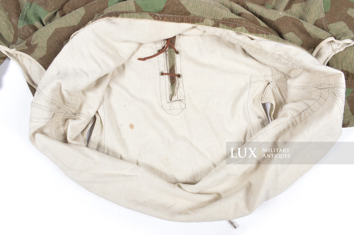 Unissued Heer splinter camouflage « HBT » combat smock , « Grossdeutschland » - photo 33