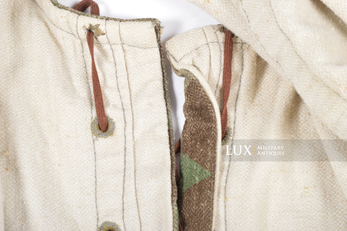 Unissued Heer splinter camouflage « HBT » combat smock , « Grossdeutschland » - photo 34