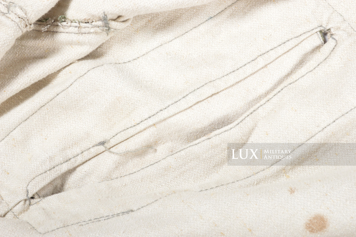 Unissued Heer splinter camouflage « HBT » combat smock , « Grossdeutschland » - photo 35