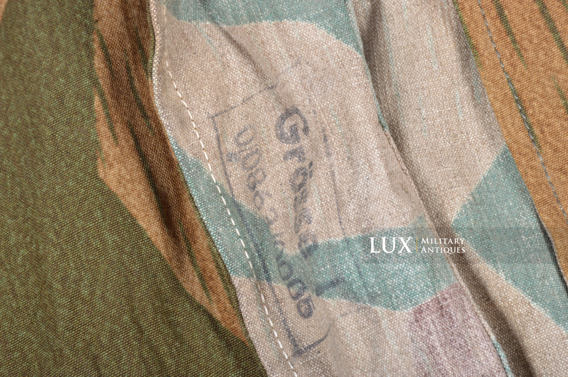 Very rare German sniper smock in variant splinter pattern, « reversed colors » - photo 15