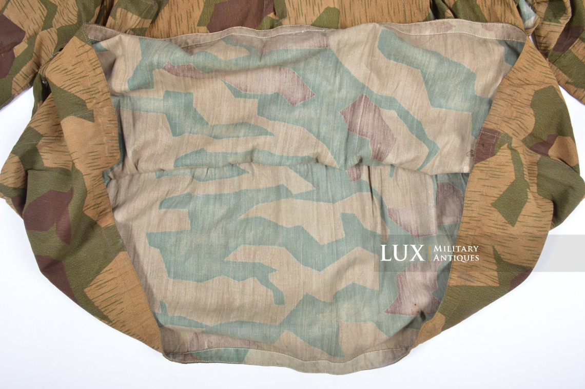 Very rare German sniper smock in variant splinter pattern, « reversed colors » - photo 26