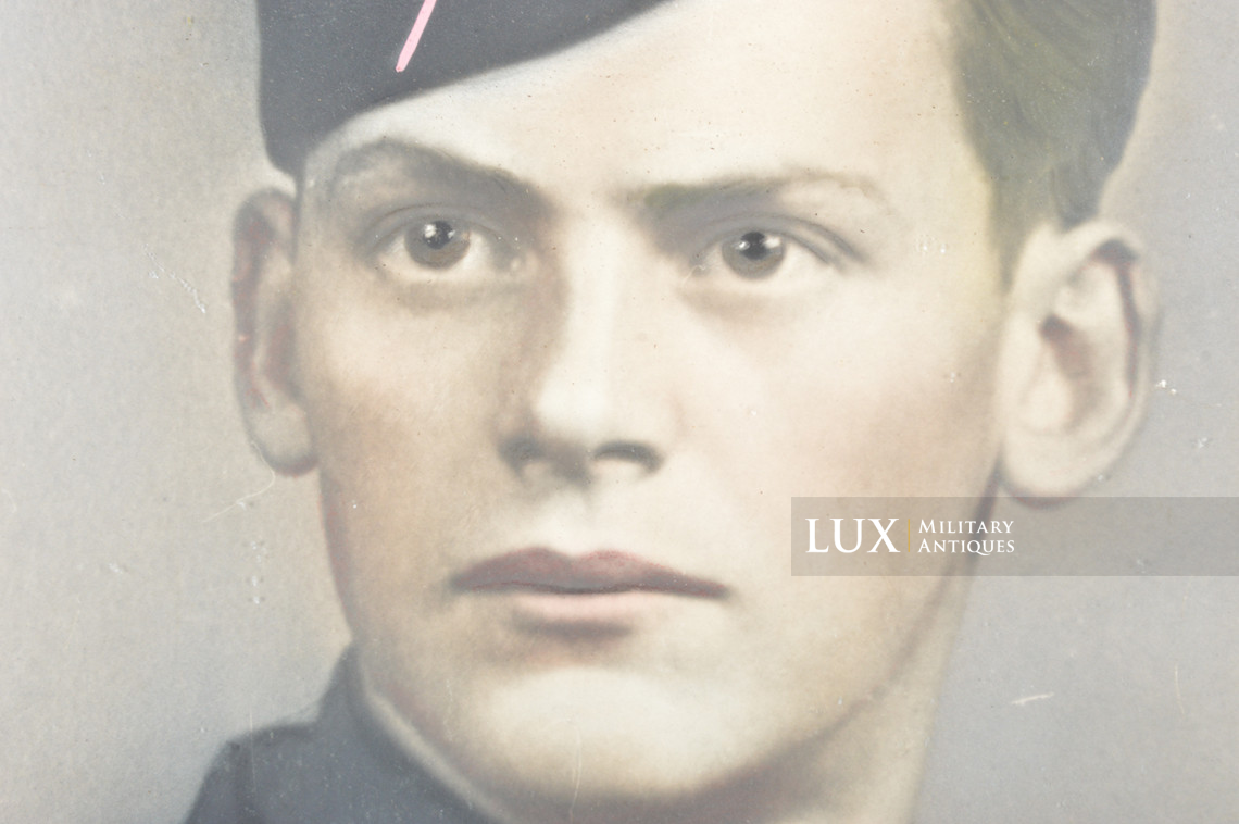 German framed « PANZER » portrait - photo 8