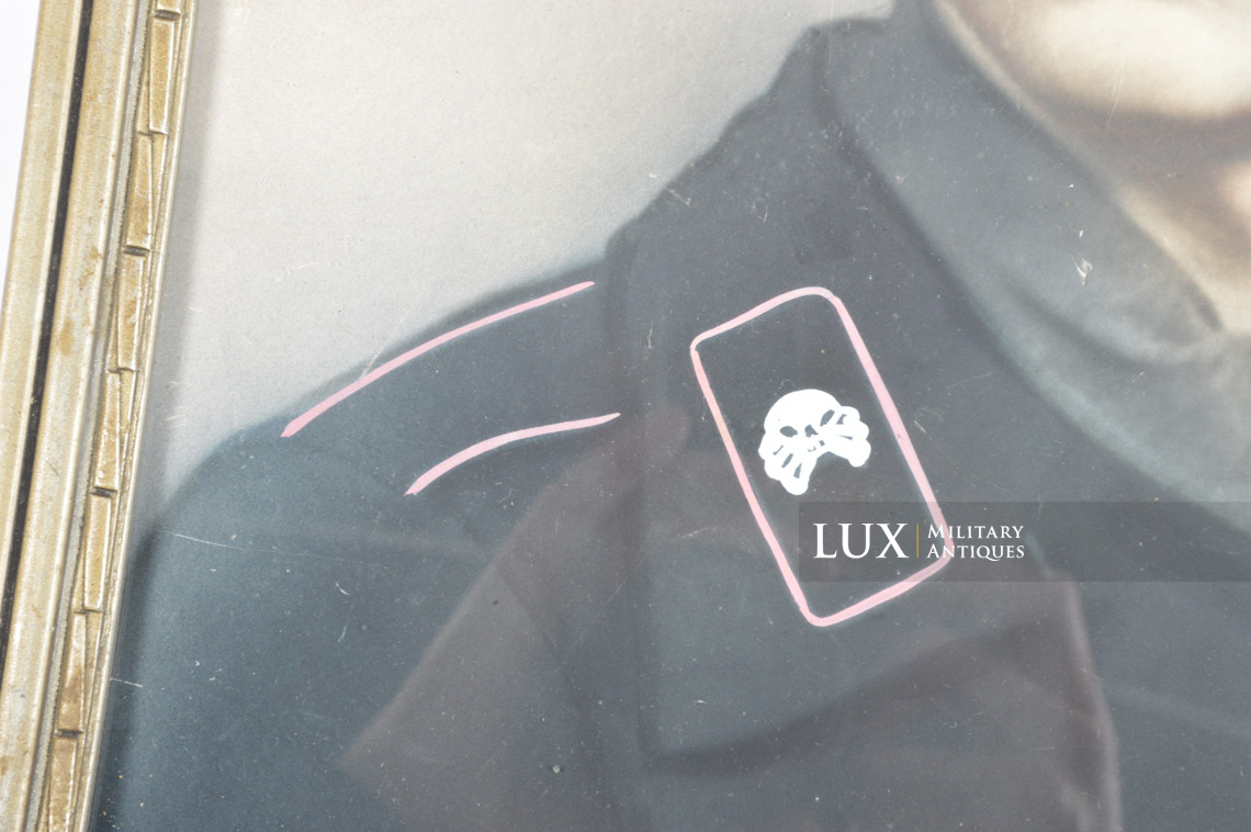 German framed « PANZER » portrait - photo 9