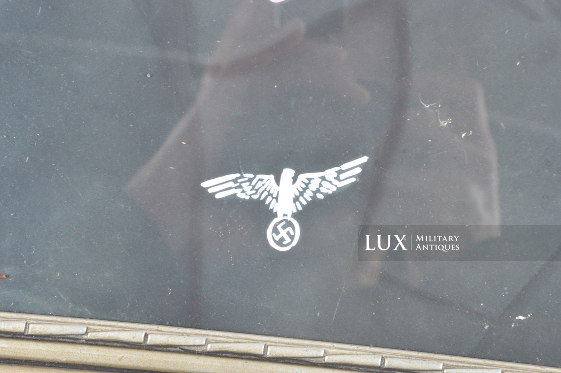 German framed « PANZER » portrait - photo 10