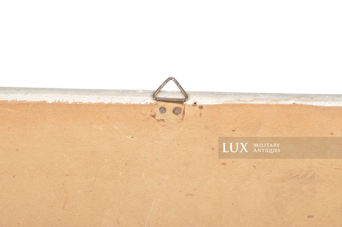 German framed « PANZER » portrait - photo 14