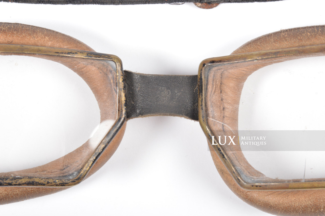 Lunettes précoces de motocycliste allemand, « KRADMELDER » - photo 8