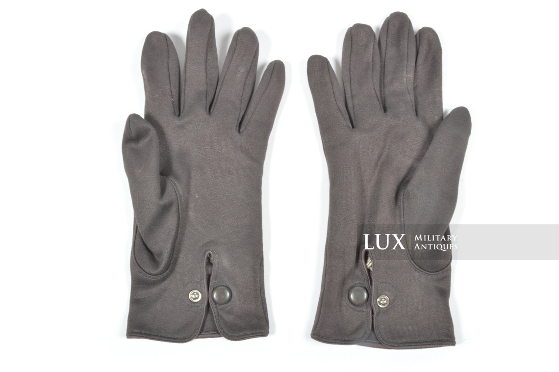 Paire de gants allemands d'officer en « aertex » - photo 10