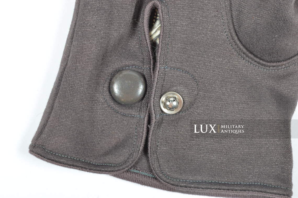 Paire de gants allemands d'officer en « aertex » - photo 12