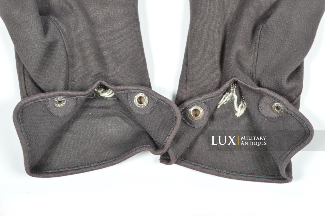 Paire de gants allemands d'officer en « aertex » - photo 13