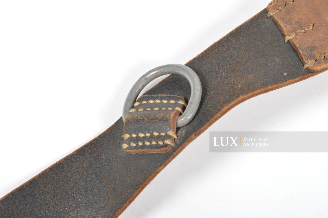 German late-war leather combat Y-straps, RBNr « 0/0565/0004 » - photo 10