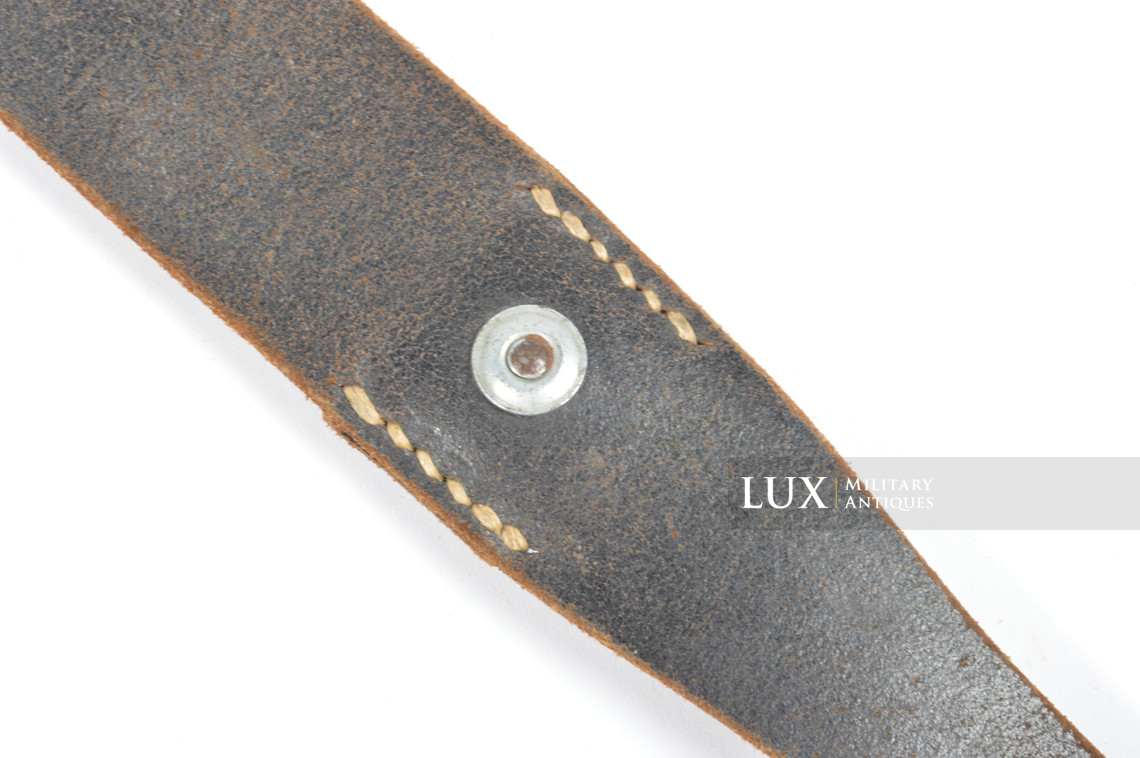 German late-war leather combat Y-straps, RBNr « 0/0565/0004 » - photo 12