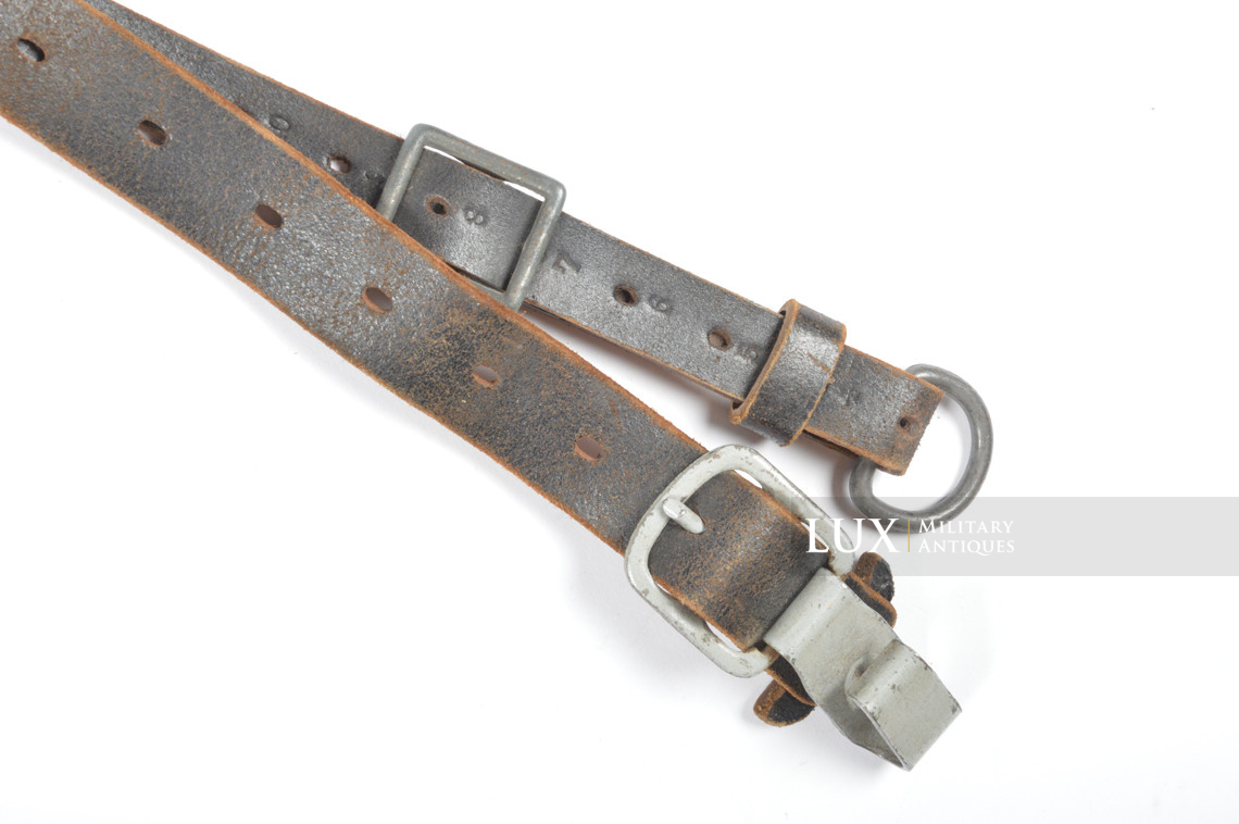 German late-war leather combat Y-straps, RBNr « 0/0565/0004 » - photo 13