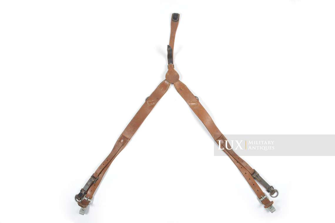 German late-war leather combat Y-straps, RBNr « 0/0565/0004 » - photo 15