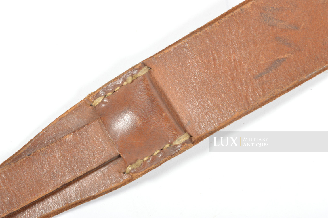 German late-war leather combat Y-straps, RBNr « 0/0565/0004 » - photo 17
