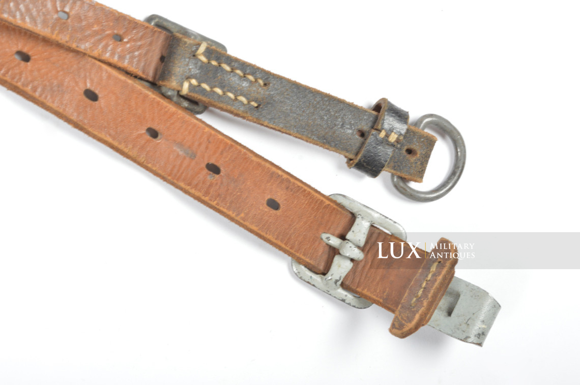 German late-war leather combat Y-straps, RBNr « 0/0565/0004 » - photo 21