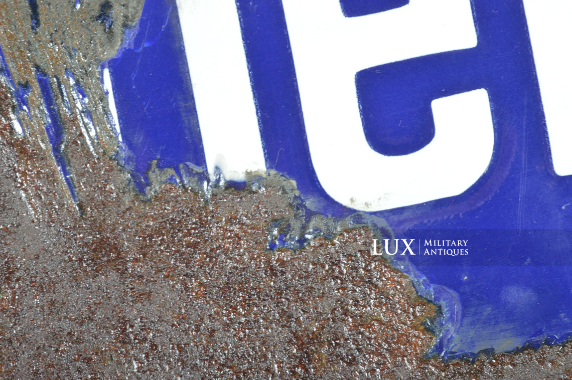 Plaque allemande émaillée de rue, « Adolf Hitler-Strasse » - photo 12