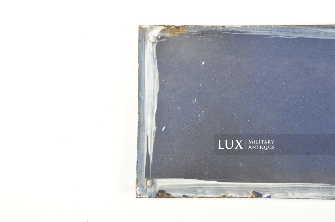 Plaque allemande émaillée de rue, « Adolf Hitler-Strasse » - photo 15