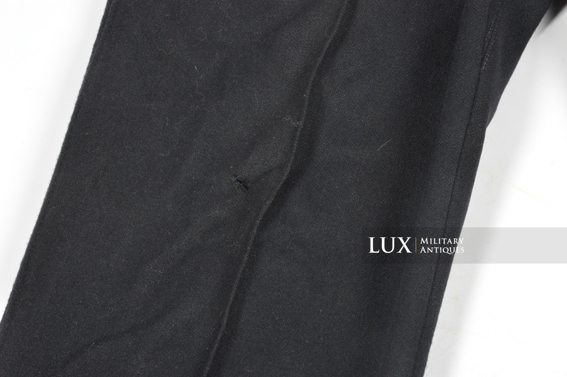 Late-war Heer black panzer trousers, « RBNr » - photo 20