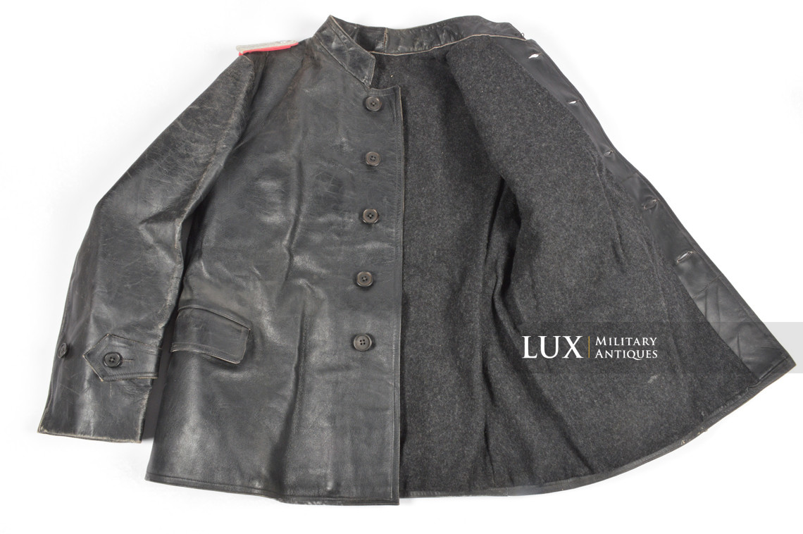 German Kriegsmarine leather jacket & trousers, « PANZER » - photo 17