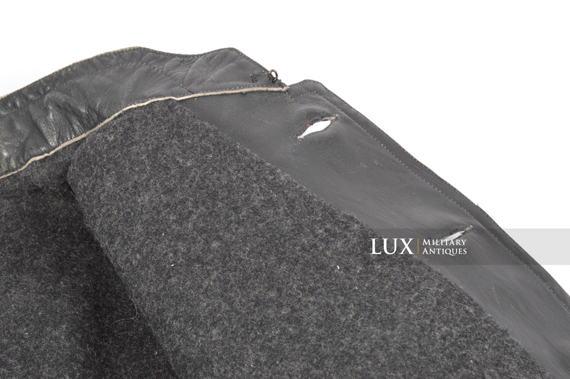 German Kriegsmarine leather jacket & trousers, « PANZER » - photo 18