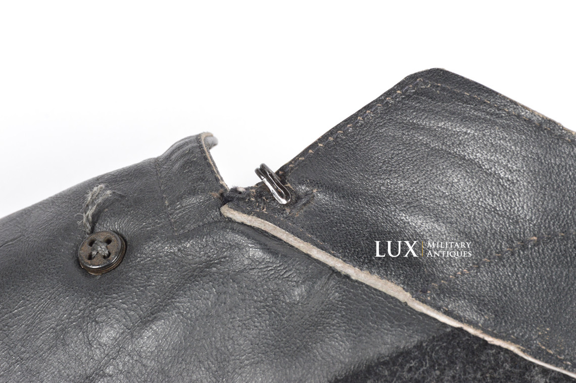 German Kriegsmarine leather jacket & trousers, « PANZER » - photo 22