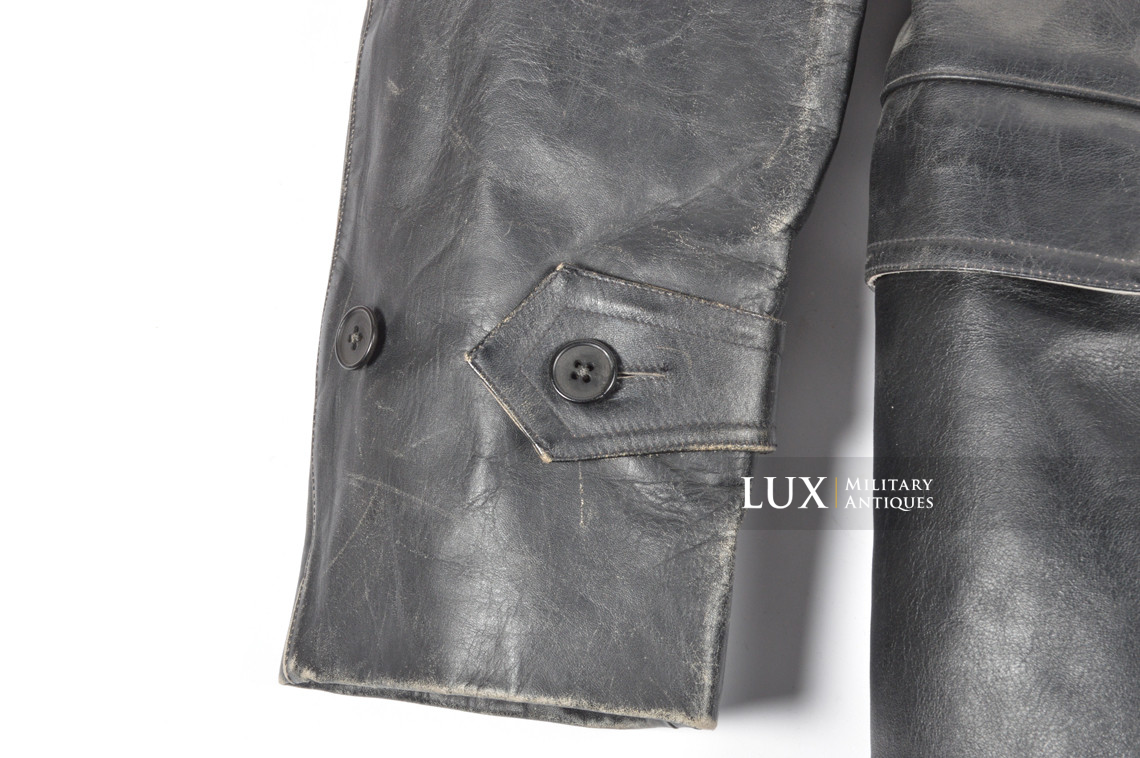 German Kriegsmarine leather jacket & trousers, « PANZER » - photo 9