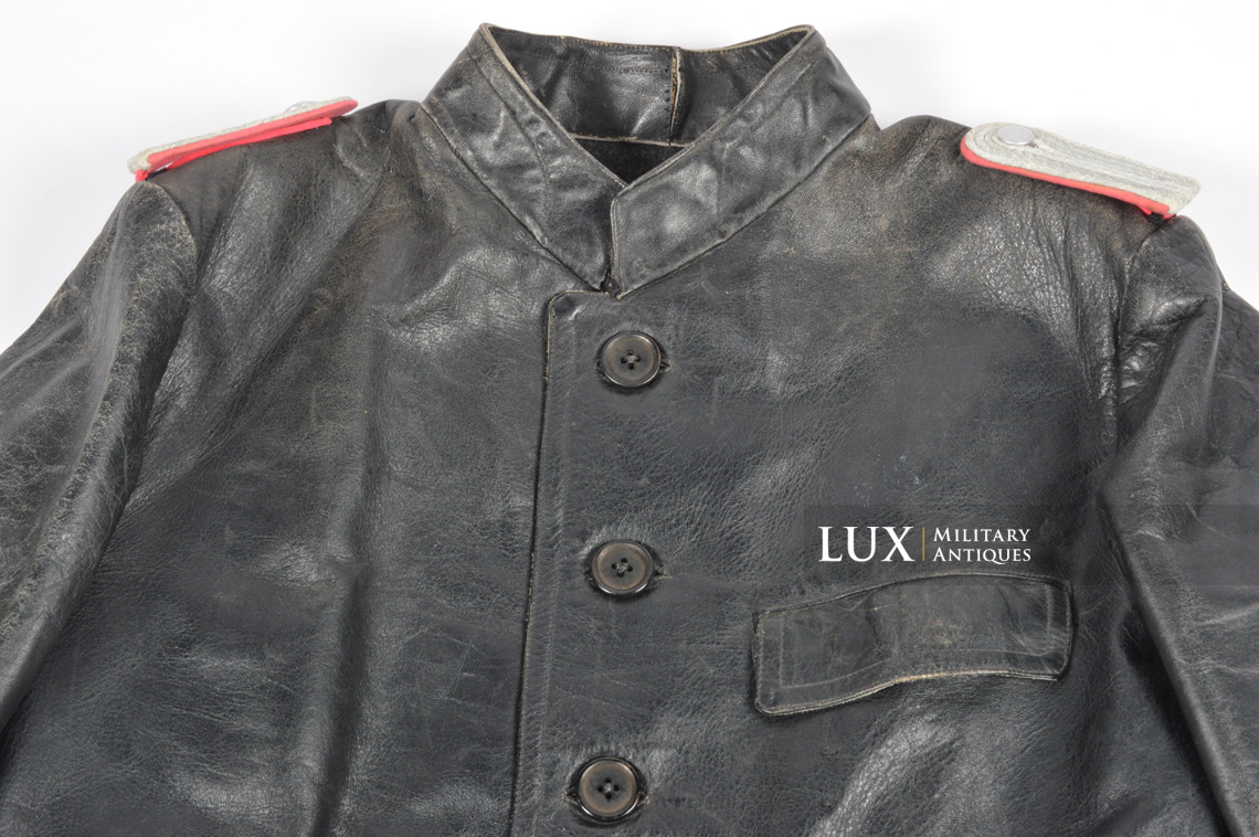 German Kriegsmarine leather jacket & trousers, « PANZER » - photo 11
